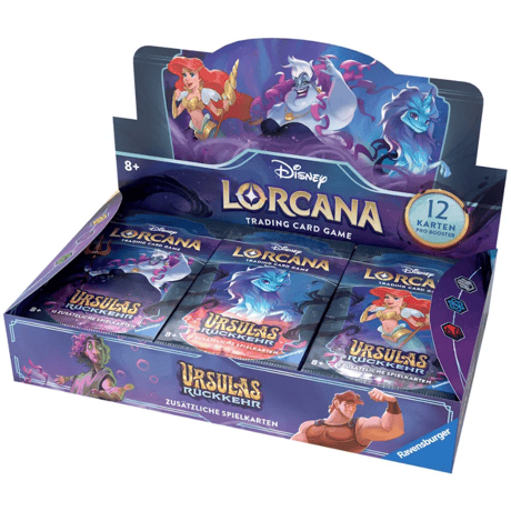 【箱潰れの場合がございます】ディズニー LORCANA Ursula's Return Booster BOX (24packs)