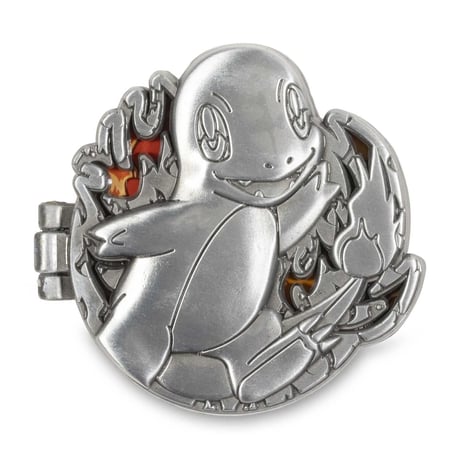 Pokemon Center Exclusive Charmander, Lizard, and Charizard Evolution Pin