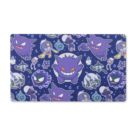 [Box may be crushed] Pokemon Card Ghost Type Playmat