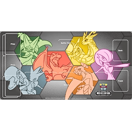 [Traditional Chinese version] Pokemon Cards, Battle Pai Group, Event Distribution [Charizard, Gardevoir, Miraidon, etc.] Playmat