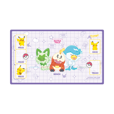 Korea exclusive Pokemon COLORFUL playmat