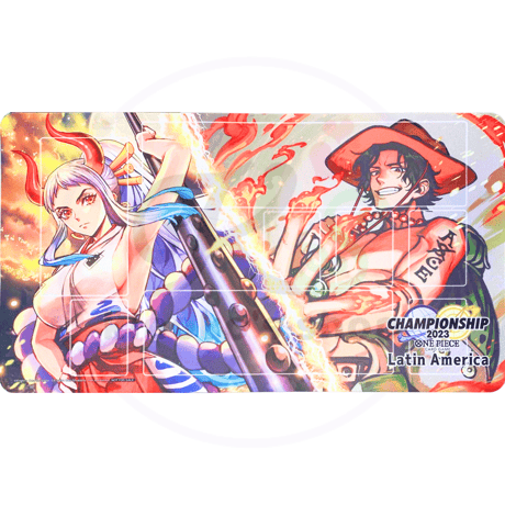 One Piece Card Championship2023 Latin America Playmat [Ace &amp; Yamato] (2023)