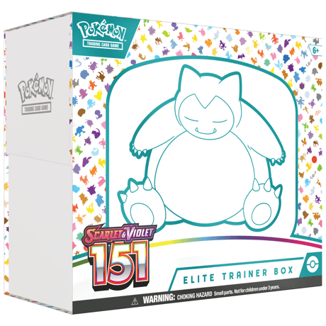 [Box may be crushed] Pokemon Card Scarlet &amp; Violet-151 Elite Trainer Box (Snorlax)