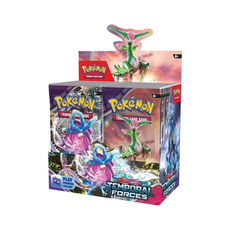 【箱潰れの場合があります】ポケモンカード Temporal Forces Booster Box (36 Packs)