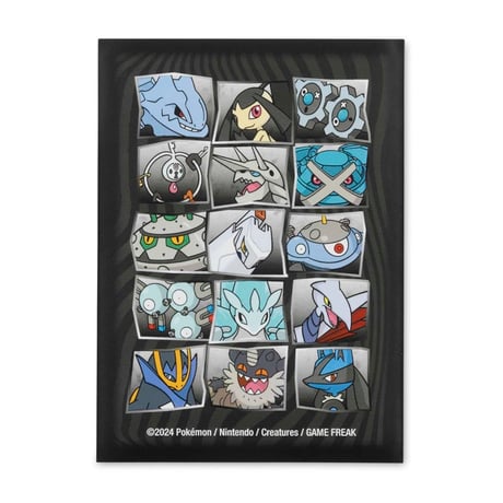 Pokemon Card Steel Type Sleeves (65 Cards)