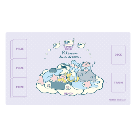 Korea exclusive Pokémon in a dream playmat