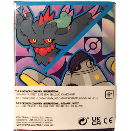 Pokémon Card 2024 Europe International Championships Player Deck Box