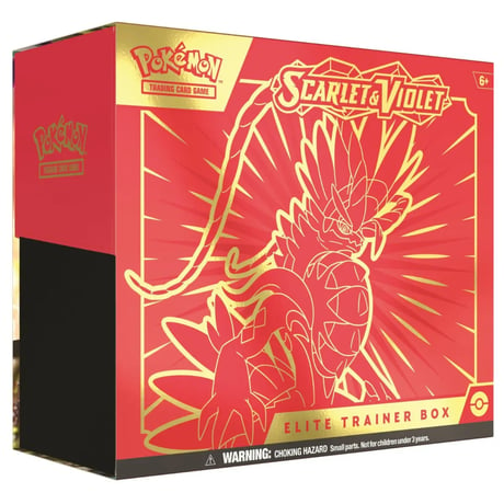 Pokemon Card Scarlet &amp; Violet Elite Trainer Box (Corydon: Red)