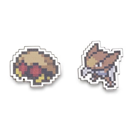 Pokemon Center Exclusive Kabuto/Kabutops Pixel Pin