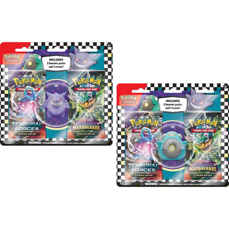 [Exterior may be damaged] Eraser blister pack [Gengar &amp; Halabarri 2-piece set]