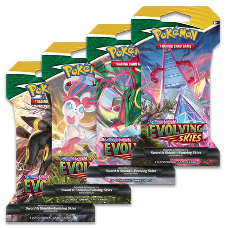 Pokemon Card Evolving Skies Sleeved Booster Pack