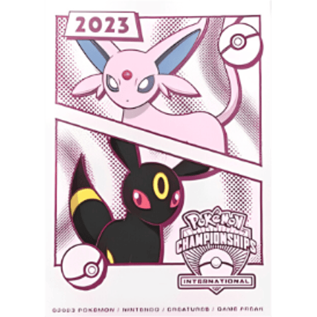 [Rose] 2023 Europe / North America International Championships (Eevee/Umbreon) Sleeve (2023)