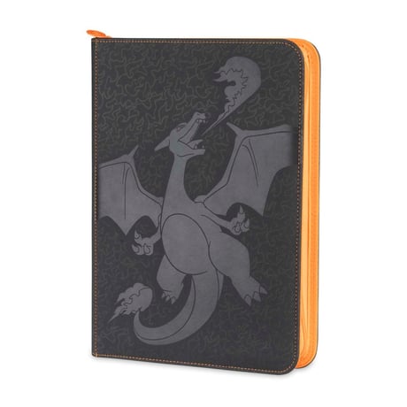 Pokemon Card Scorching Charizard Premium Zip Binder [9 Pockets]