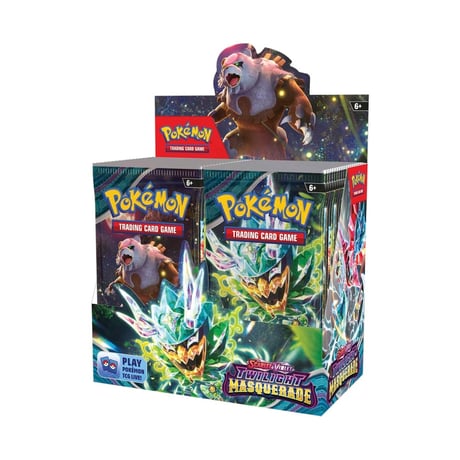 【箱潰れの場合があります】ポケモンカード Twilight Masquerade Booster Box (36 Packs)