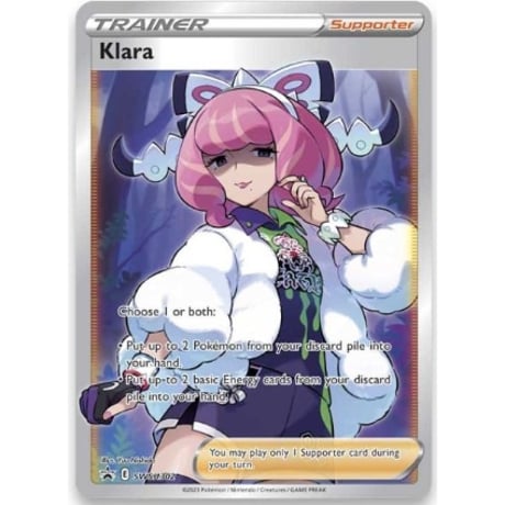 [Unopened Promo] Klara (Overseas Limited Edition SR &amp; Normal) 4-piece set / Klara (SWSH302, MCAP145/198)