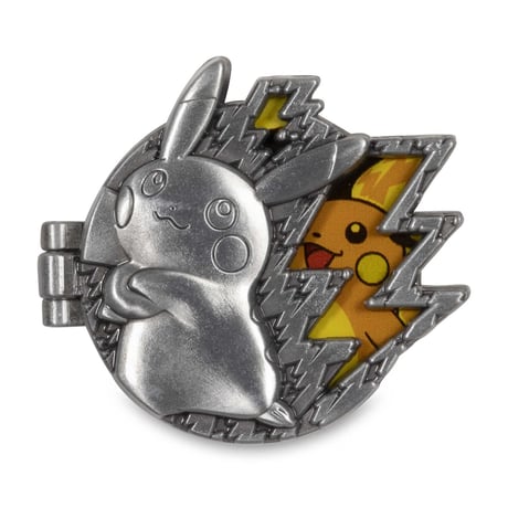 Pokemon Center Exclusive Pichu, Pikachu, and Raichu Evolution Pins