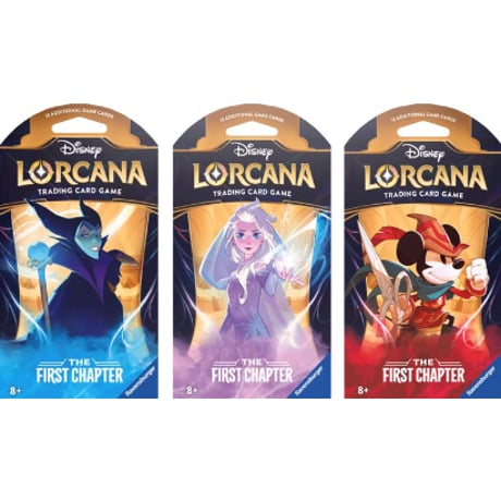 ディズニー LORCANA The First Chapter Sleeved Booster pack