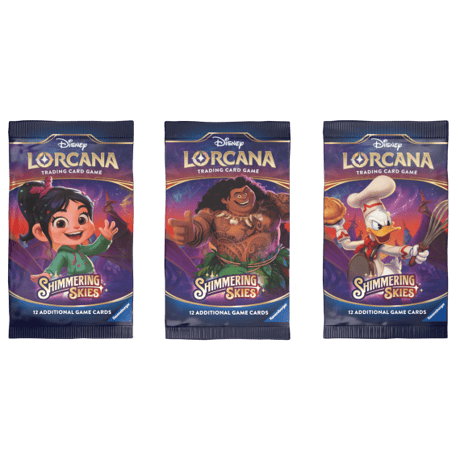 【箱潰れの場合がございます】ディズニー LORCANA Shimmering Skies Booster BOX (24packs)