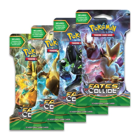 Pokemon Card XY-Fates Collide Sleeved Booster Pack