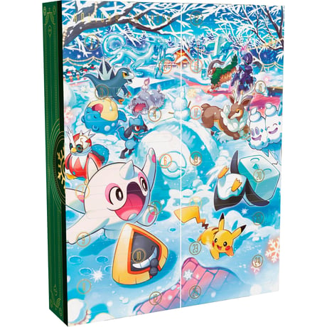 [Box may be crushed] Pokemon Card Holiday Calendar 2024