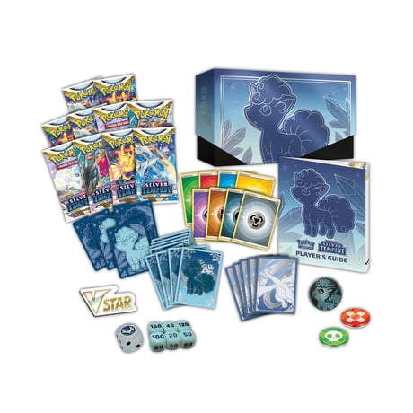 Pokémon Center Limited Edition Silver Tempest Elite Trainer Box