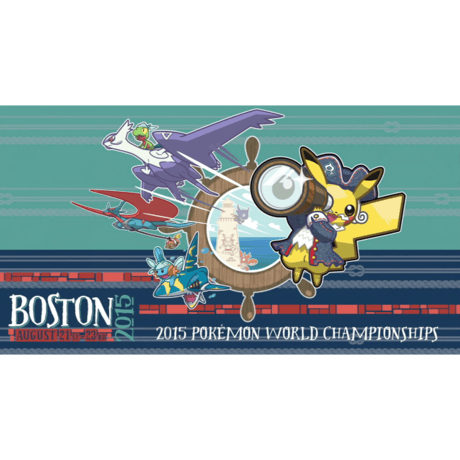 ポケモンカード 2015 World ChampionShips Boston プレイマット 【外箱つき】