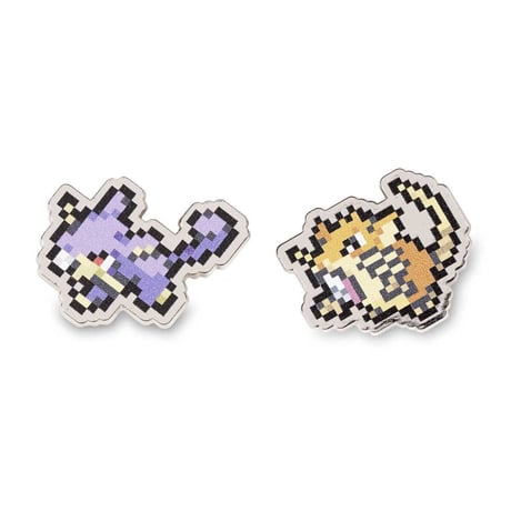 Pokémon Center Exclusive Rattata Rattata Pixel Pin