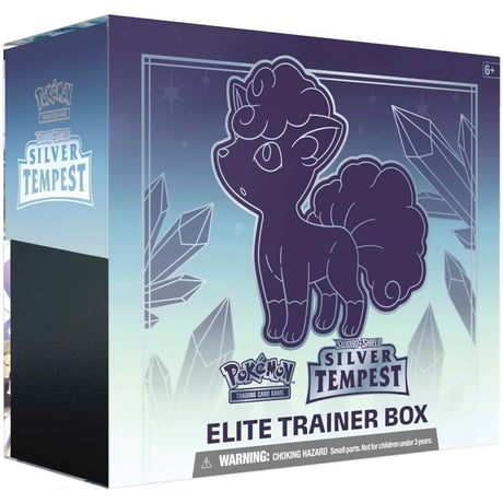 Pokemon Card Silver Tempest Elite Trainer Box [Alolan Vulpix]