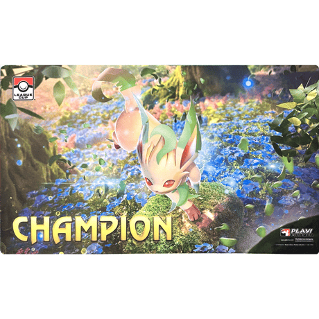 Pokemon Card 2018 League Cups Leafeon Playmat