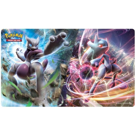 Pokemon Card Mega Mewtwo X and Y Playmat