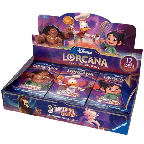 【箱潰れの場合がございます】ディズニー LORCANA Shimmering Skies Booster BOX (24packs)