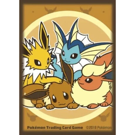 Pokemon Card Eevee Friends Sleeves (65 pieces)