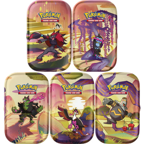 [Box may be crushed] Pokemon Card Shrouded Fable Mini Tin Collection