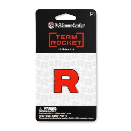 Pokémon Center Exclusive Team Rocket Pin