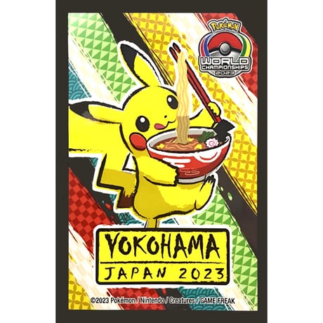 [Rose] Japanese Pikachu Pokemon World Championships 2023 Sleeve (2023)