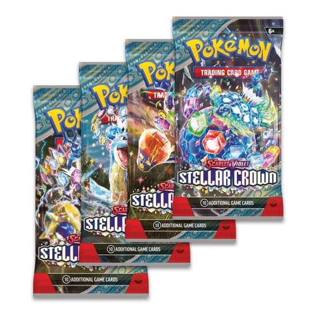 [Box may be crushed] Pokemon Card Stellar Crown Booster Box (36 Packs)