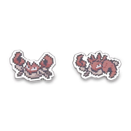 Pokémon Center Exclusive Club Kingler Pixel Pin