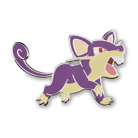 Pokemon Center Exclusive Rattata Pin