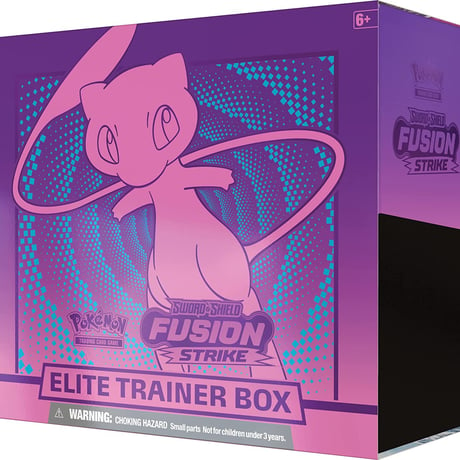 Pokemon Card Fusion Strike Elite Trainer Box [Mew]