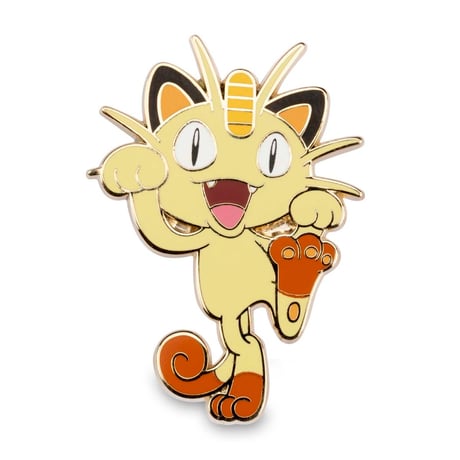 Pokemon Center Exclusive Meowth Persian Pin