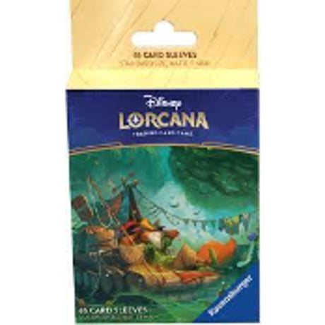 ディズニー LORCANA ロビンフット Into the Inklands スリーブ(65枚入り)