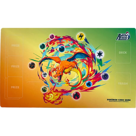 Korea Tournament Exclusive 2024 Korean League Winter Festa Charizard Playmat