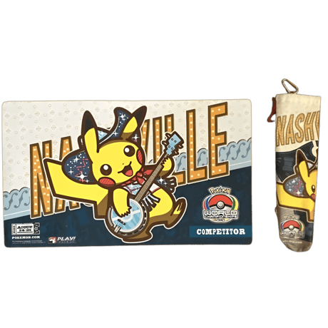 ポケモンカード 2018 World ChampionShips Nashvill 選手限定 プレイマット 【外袋つき】