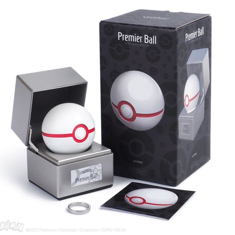 [Outer box may be crushed] Pokemon The Wand Company Die-cast Premier Ball Replica