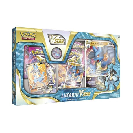 Pokemon Card Lucario VSTAR Premium Collection