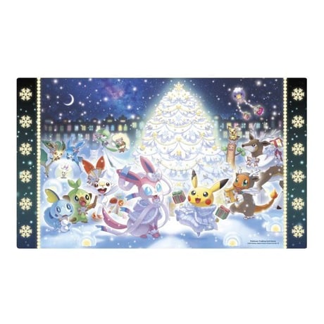 Pokemon Card Holiday Lights Playmat (2019)