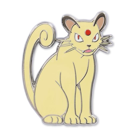 Pokemon Center Exclusive Persian Pin