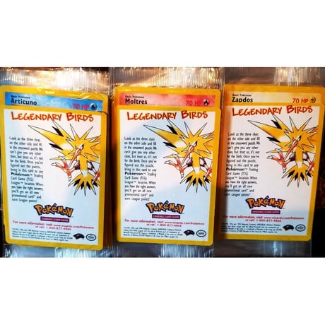 [Unopened Promo] Fire Thunder Freezer web version illustration [Set of 3]