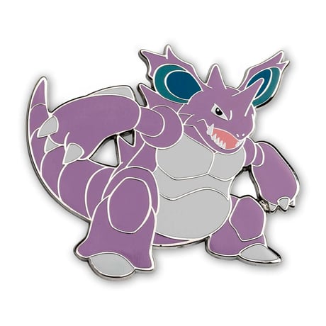 Pokemon Center Exclusive Nidoking Pin