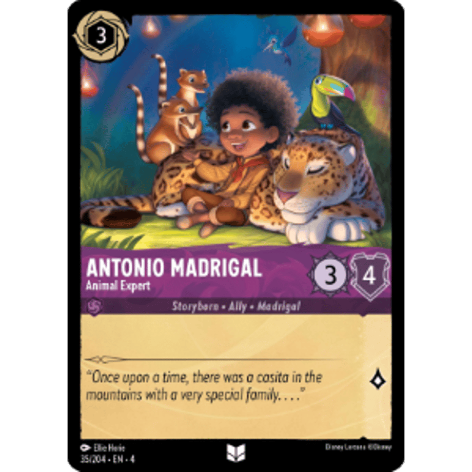 LORCANA Antonio Madrigal (Animal Expert) - 35/204-EN-4